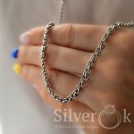 Ланцюжок Струмочок S (4мм) 41003/13 - Зображення 2