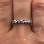 Каблучка з Сердечками 10388 - Зображення 2