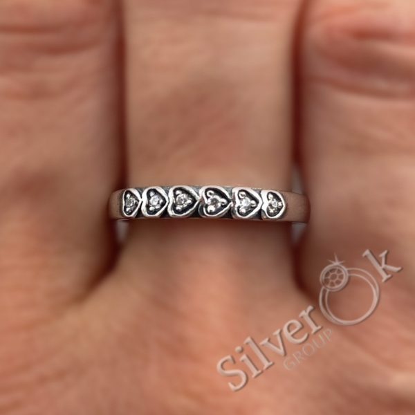 Каблучка з Сердечками 10388 - Зображення 2