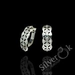 Сережки з фіанітами 20355