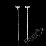 Сережки протяжки Бабки 23076 - Зображення 3