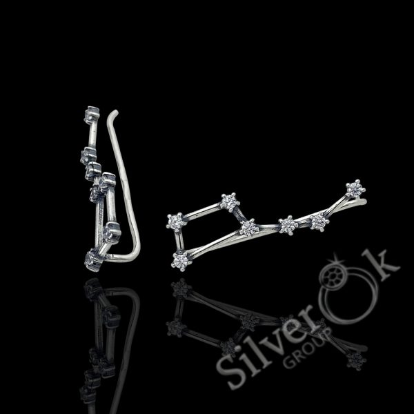 Сережки кафи Сузір'я 24021 - Зображення 1