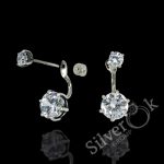 Сережки трансформери з закруткою 24022/1