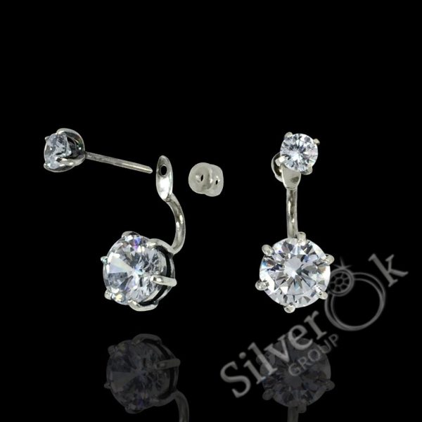 Сережки трансформери з закруткою 24022/1 - Зображення 1