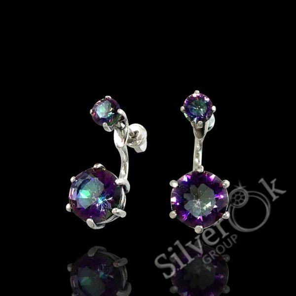 Сережки трансформери з закруткою 24022/1 - Зображення 7