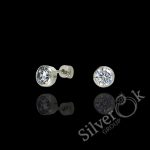 Сережки в глухій оправі 24051