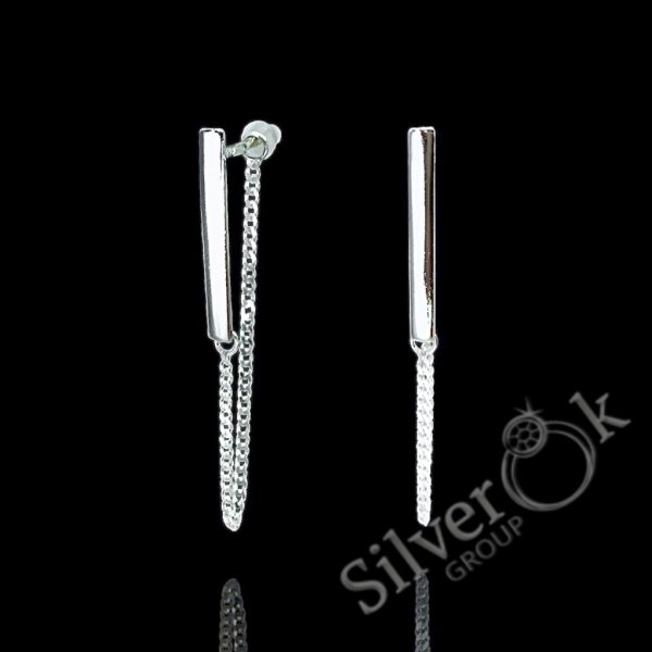 Сережки з Ланцюжками 24071 - Зображення 1