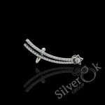 Моносережка з розсипом фіанітів 24093