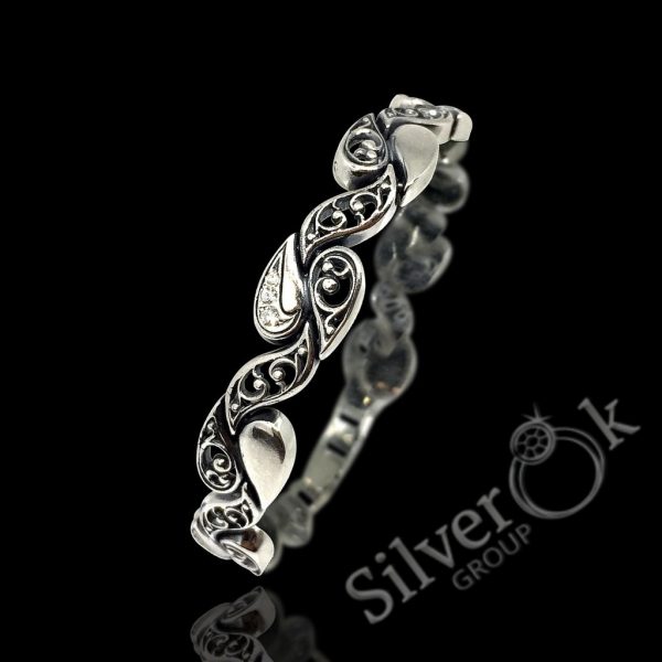 Браслет з Ажурними елементами 50026 - Зображення 1