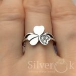 Каблучка Трилисник 81076 - Зображення 2