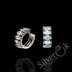 Сережки з маркізами 82072 - Зображення 4