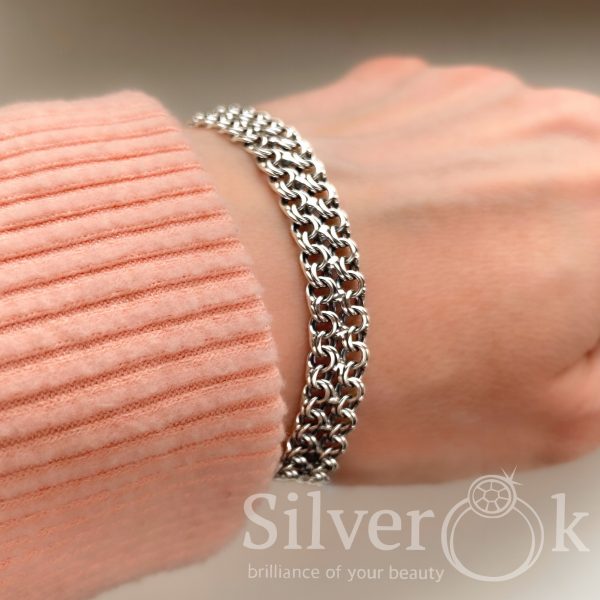 Браслет Подвійний Бісмарк (9.5мм) 61003/15 - Зображення 2