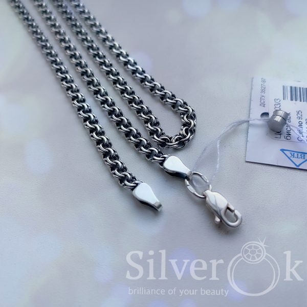 Ланцюжок Бісмарк S (4мм) 41003/3 - Зображення 2