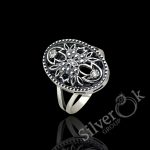 Овальна каблучка 10054/1