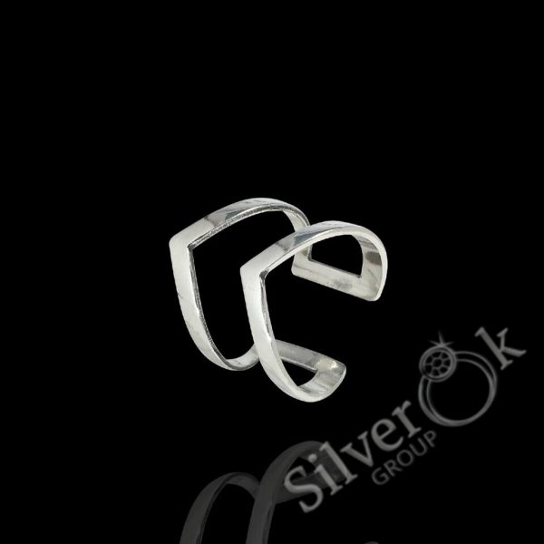 Розімкнута каблучка 12030 - Зображення 1