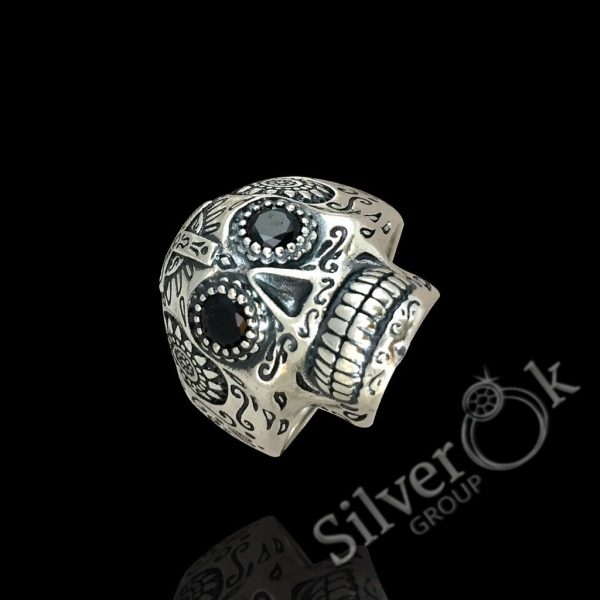 Каблучка Череп 12070 - Зображення 3