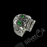 Каблучка Череп 12070 - Зображення 4