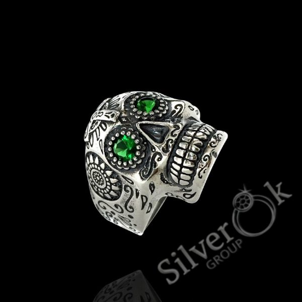 Каблучка Череп 12070 - Зображення 4