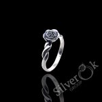 Каблучка з об'ємною Квіткою 12083