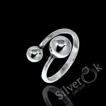 Каблучка з Двома Кульками 12087