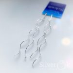 Сережки протяжки Спіралі 21019 - Зображення 3