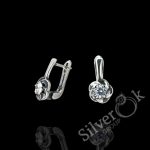 Ніжні сережки квіточки 20487