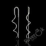 Сережки протяжки різної форми 21025