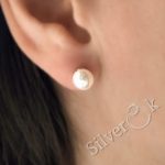 Пусетні сережки з закрутками 23016 - Зображення 3