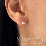 Сережки Кульки з закруткою 23075 - Зображення 2