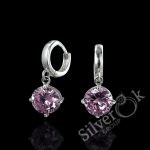 Сережки Конго з великим фіанітом 23153/2 - Зображення 4