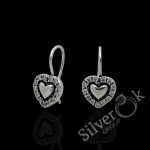 Сережки Сердечка 23279