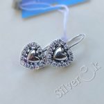 Сережки Сердечка 23279 - Зображення 3
