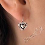 Сережки Сердечка 23279 - Зображення 2