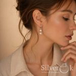 Сережки з підвісками Пташками 24025 - Зображення 2