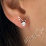 Сережки Крильця 24045 - Зображення 2