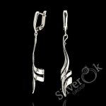 Елегантні довгі сережки 24046