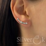 Сережки кафи Кульки 24079 - Зображення 2