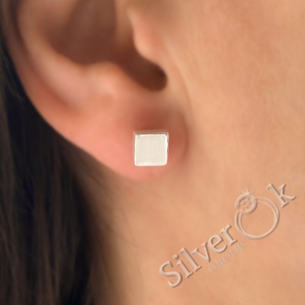 Сережки Квадрати 24091 - Зображення 2