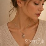 Підвіска серце з фіанітами 32034 - Зображення 2