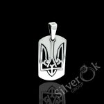 Підвіска жетон з Тризубом 32094/1