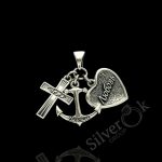 Підвіска "Вера, Надежда, Любовь" 34081