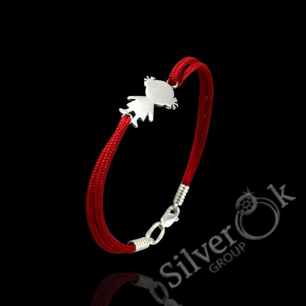 Браслет з образом дівчинки 60001/17 - Зображення 1