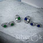 Сережки в класичному стилі 82065 - Зображення 2