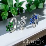 Каблучка з Двома Метеликами 81068 - Зображення 2