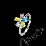 Каблучка Кольорова Квітка 81075