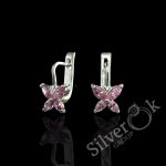 Сережки Метелики 82068 - Зображення 5