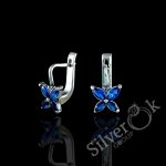 Сережки Метелики 82068 - Зображення 4