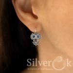 Сережки Сови 82070 - Зображення 3