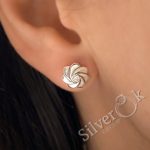 Сережки з фіанітом 82090 - Зображення 2