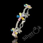 Браслет з квіточками 84075